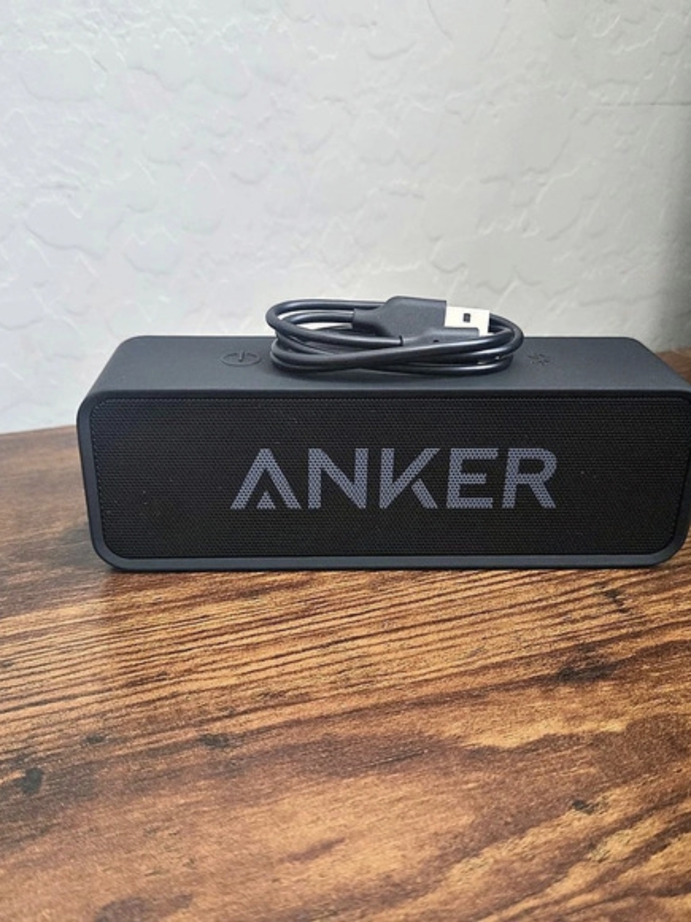 Anker Soundcore A3102 Portable Wireless Bluetooth Speaker Black Box Cable Works